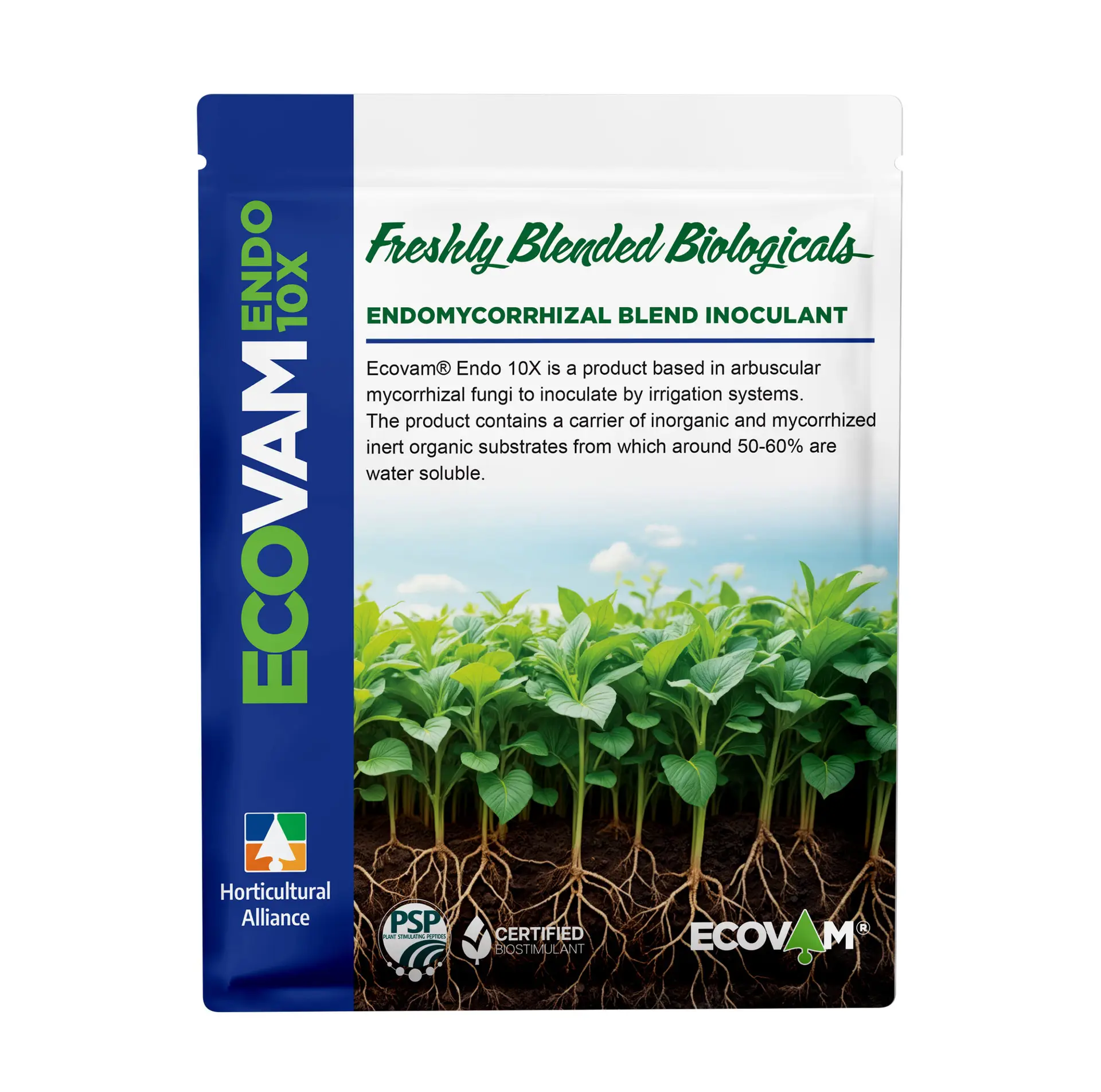 ECOVAM® Endo 10X (enmienda micorrízica para el suelo que favorece el crecimiento radicular)